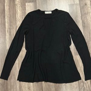 Project Social T Black Cutout Top